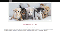 Desktop Screenshot of catsatthestudios.com